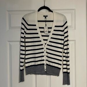 Express Striped Cardigan
